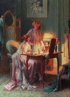 Two Women in the Boudoir