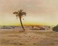 Oasis near Cairo (Oase bei Kairo)