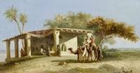 Bedouin at a Watering Hole