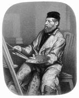 Self Portrait (Engraving)