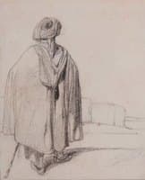 A Turk Seen from Behind (Un Turc vu de dos)