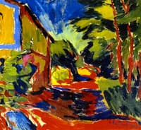 Landscape with House and Trees