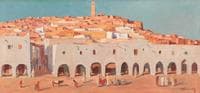 Square in Ghardaia (Place à Ghardaïa)