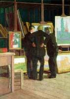 Walter Richard Sickert's studio