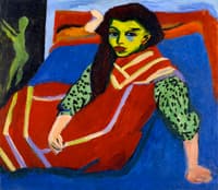 Seated Girl (Fränzi Fehrmann)