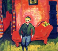 Boy on a Sofa