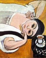 Laurette's Head with a Coffee Cup