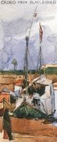 Cairo, Boat on the Nile