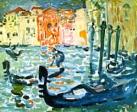 The Gondolas of Venice