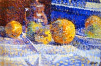 Still LIfe with Oranges