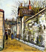 Thatched House, rue Saint Vincent in Montmartre