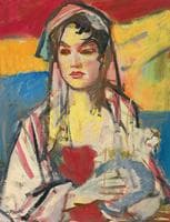 Portrait of a Woman from the Mediterranean