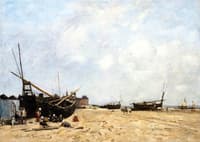 Berck, Beach Scene