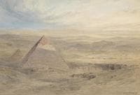 View from the Great Pyramid of Giza