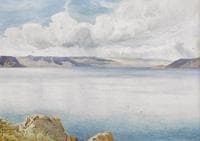 The Sea of Galilee from Capernaum
