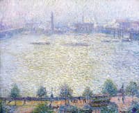 View of the Thames Embankment