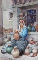 A Pottery Vendor