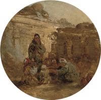 Arabs amongst the Roman Ruins
