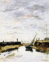 Trouville, the Jettys at Low Tide