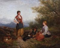 Afternoon Rest on a Mountain Path