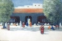 Courtyard in Morocco