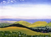 View from the White Hart, Guestling, Sussex