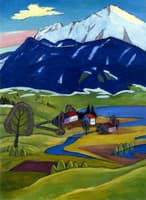 Landscape with Farmhouse