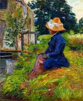Madame Guillaumin Fishing