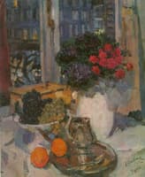 Still-life before a Window