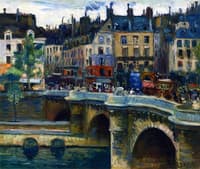 The Pont Neuf in Paris (Grey Weather)