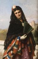 Spanish Lady with a Fan