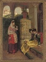 Spanish Girls in a Loggia