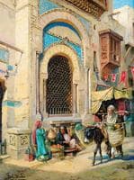 Orange Seller in Cairo