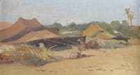 Bedouin Encampment with Camel