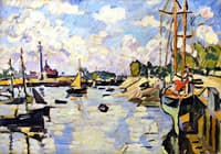 Sailboats at Anchor