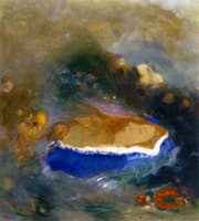 Ophelia with Blue Cape