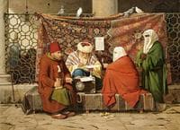 A Turkish Notary Drawing up a Marriage Contract