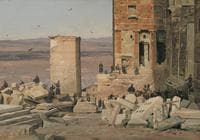 Greeks Working in the Ruins of the Acropolis (Grækere arbejder i ruinerne ved Akropolis)