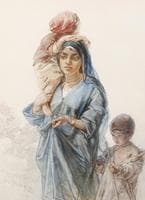 An Egyptian Mother and her Children