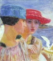 Young Women and a Seagull