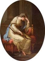 Penelope Weeping over the Bow of Odysseus
