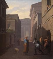 Simo and his Former Slave Sosia. From Terence's Andria