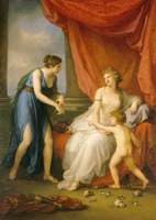 Euphrosyne Complaining to Venus of the Wound Caused by Cupid’s Dart