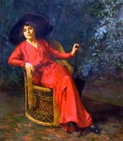 Portrait in Red