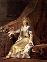 Louisa von Schleswig-Holstein in a Turkish Costume