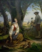 Kirsten Svendsdatter Finds the Gold Horn at Gallehus on 20th July 1639