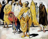 Arabs. The Beggar-Woman Votma, Tunis