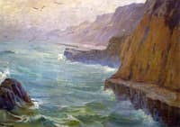 Misty Seacliffs