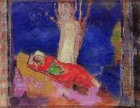 Woman Sleeping under a Tree