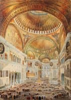 Hagia Sophia in Constantinople, Interior